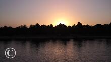 Atardecer en el Nilo