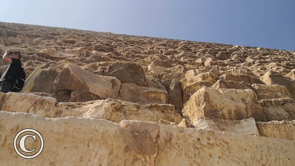 Giza - Pirámide de Kefrén