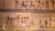 Tumba de Ramses IX - Grabados funerarios