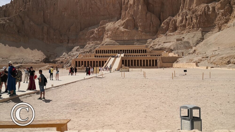 Valle de los Reyes - Templo Funerario de la Reina Hatshepsut