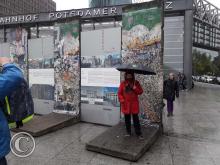 Partes del muro en Postdamer Platz