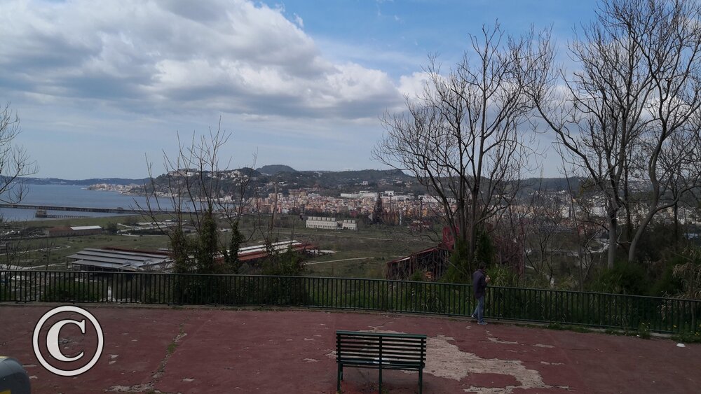 Vistas de la costa Napolitana