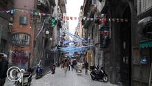 Típica calle napolitana