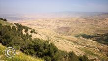 En camino al Monte Nebo