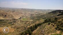 En camino al Monte Nebo