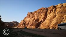 Desierto de Wadi Musa, camino a Petra
