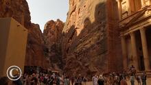 Petra, edificio de la Tesorería