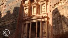 Petra, edificio de la Tesorería