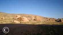 Desierto de Wadi Musa, camino a Petra