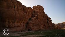 Desierto de Wadi Musa, camino a Petra