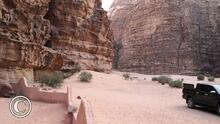 Desierto de Wadi Run - Campamento Beduino